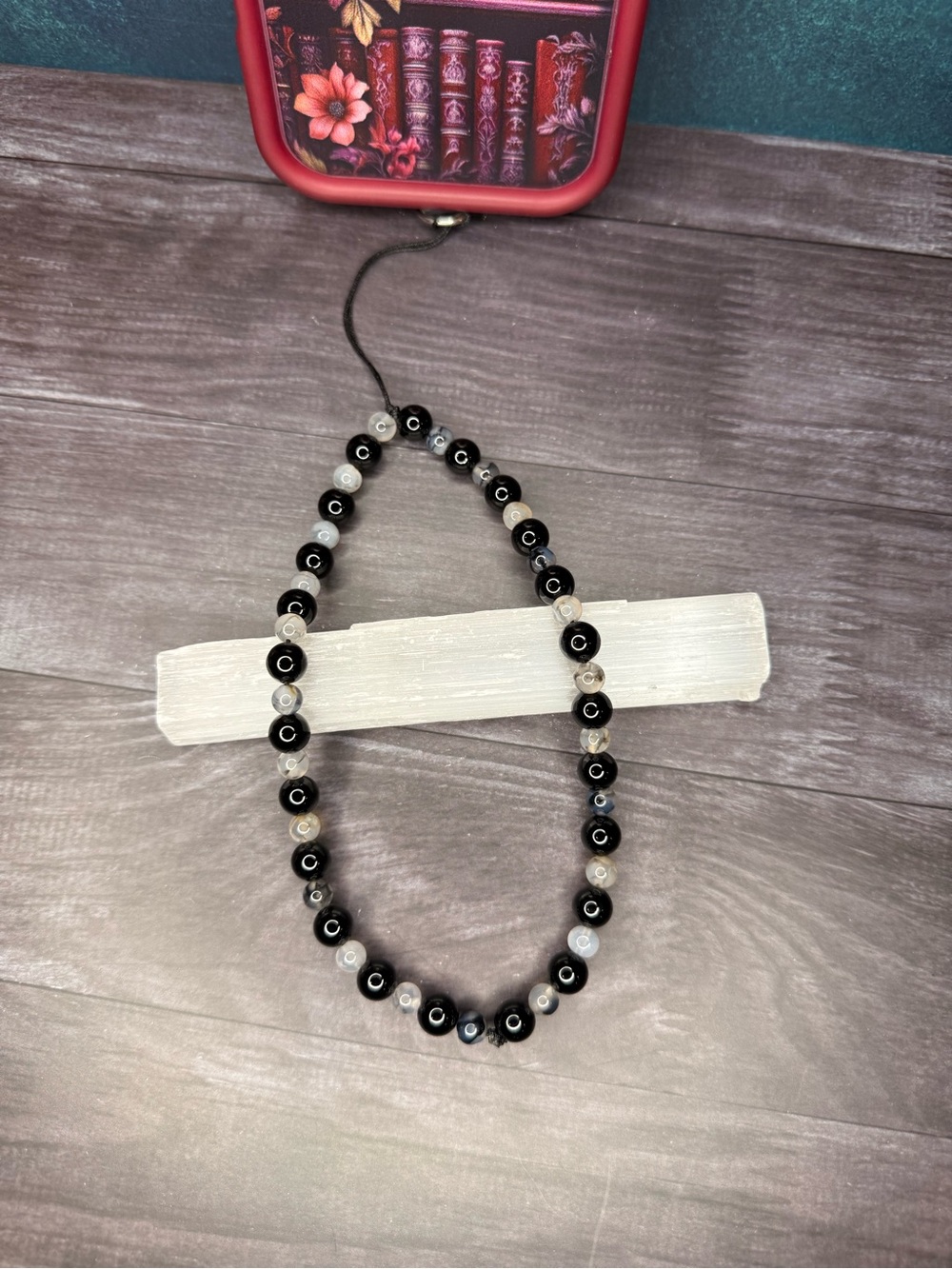 Handmade Crystal Bead Phone Lanyard